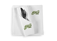 servetten bedrukken met logo of tekst | goedkoop en snel