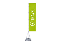 Mobiele vlaggenmast